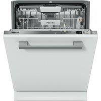 Miele G5862 SCVi Fully Integrated Full Size Dishwasher - Clean Steel Control Panel with Fixed Door Fixing Kit - A Rated, Stainless Steel