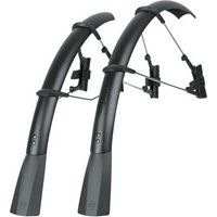 SKS 11430 Raceblade Pro Stealth Series Mudguard Set, Matt Black, One Size