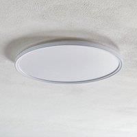 Slim LED panel ultra-flat, round with RGB/W effect