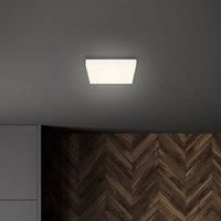 Briloner Flame LED ceiling light 21.2 x 21.2 cm, white