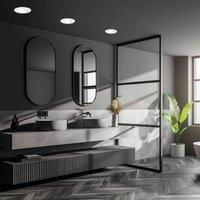 Briloner 7602 LED recessed spotlight 3-set IP65 4000K white