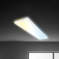 LED Panel 98cm Ceiling Light Flat Slim Dimmable Remote Control Living Room CCT
