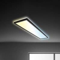 LED Panel 98cm Ceiling Light Flat Dimmable Remote Control Living Room