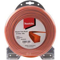Makita E-02814 Square Trim Plus Nylon Line (2.4mm x 69m)