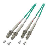 LINDY 3 meter Fibre Optic Male Multimode LSOH Cable - LC to LC, 50/125µm OM4