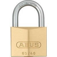 Abus ABU6540 65/40 40mm Brass Padlock