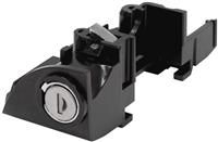 Abus Bosch Standard Cylinder for Pannier Rack Battery, Black, One Size