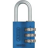 Abus Combination Padlock Yellow 145/30
