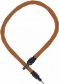 ABUS frame lock insert chain IvyTex Adaptor Chain 6KS - bicycle lock with dirt and moisture-repellent cover - 6 mm thick chain