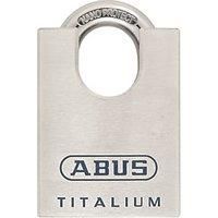 ABUS Mechanical 96CSTI/60 Titanium Closed Shackle Padlock, 60 mm