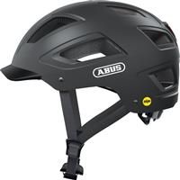 ABUS Hyban 2.0 MIPS city helmet - bike helmet with rear light, ABS hard shell, impact protection - for men and women