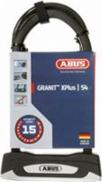 ABUS GRANIT X Plus 54 U-Lock + Loop Cable RRP £100