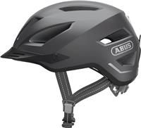 ABUS city helmet Pedelec 2.0 ACE - bicycle helmet with rear light, visor, rain cover, ear protection - for men and women