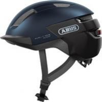 ABUS PURL-Y ACE Bike Helmet with LED Light - Suitable for E-Bike and S-Pedelec Rides - Trendy NTA Safety Bicycle Helmet for Adults and Teenagers - Blue, Size S