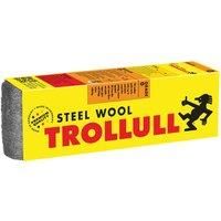 TROLLULL Steel Wool 200g medium 0 can be used to sand wood, remove dirt from tiles and stone floors, polish copper pipes and fittings