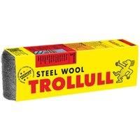 TROLLULL Steel Wool | Wire Wool 200g coarse 3 enhances the natural grain of wood, cleans glass, roughens old varnish or paint