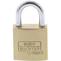 Burg-Wächter Duo 222 20 SB Padlock Set, Brass, Bügelstärke: 3,5 mm/Höhe : 35 mm