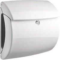 BurgWachter Piano Post Box  White