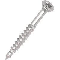 Spax M Countersunk Head with Milling Ribs, Partially Threaded T-Star plus with Cut point, 4 x 50 MM Galvanised Pack of 200 Stück