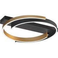 FISCHER & HONSEL Circly LED ceiling light, metal, remote control, CCT, dimmable