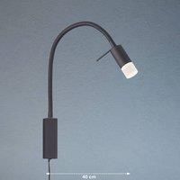 FISCHER & HONSEL Seng LED wall lamp, flexible arm, diffuser