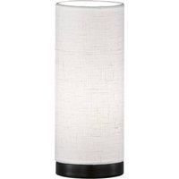 FISCHER & HONSEL Thor table lamp, 25 cm high, white/black