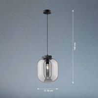 FISCHER & HONSEL Regi pendant light, one-bulb, 18 cm