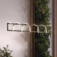 FISCHER & HONSEL LED pendant light Gwen, black/gold, metal, CCT, dimmable