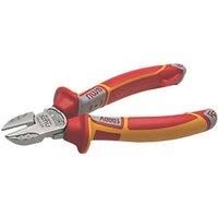 Nws 134-49-VDE-160-SB Number 134-49 VDE Side Cutter, Red/Yellow, 160 mm