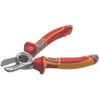 NWS VDE Insulated Wire Stripper Cable Cutter 160mm ,NWS043-49-VDE-160-SB