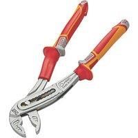 Nws 1651-49-VDE-240-SB N1651-49-VDE-240-SB ClassicPlus Waterpump Pliers, Silver/Red/Yellow