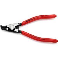 Knipex Circlip Pliers for external circlips on shafts black atramentized, plastic coated 125 mm (self-service card/blister) 46 21 A01 SB