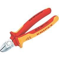 Knipex Diagonal Cutting Pliers - 160mm (2019 Model) - Red/ Yellow (Insulated)