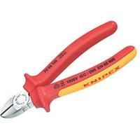 KNIPEX Diagonal Cutter 1000V-insulated (180 mm) 70 06 180 SB (self-service card/blister)