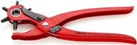 Knipex Revolving Punch Pliers red powder-coated 220 mm 90 70 220
