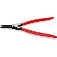Knipex Circlip Pliers for external circlips on shafts black atramentized, plastic coated 320 mm (self-service card/blister) 46 11 A4 SB