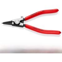 KNIPEX 46 11 G0 Circlip Pliers for grip rings on shafts plastic coated black atramentized 140 mm