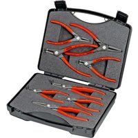 Knipex 00 21 25 8 Piece SRZ Precision Circlip Plier Set