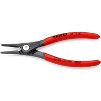 Knipex Precision Circlip Pliers for external circlips on shafts grey atramentized, with non-slip plastic coating 140 mm (self-service card/blister) 49 11 A1 SB