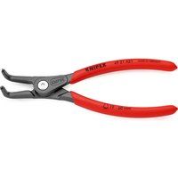 Knipex Precision Circlip Pliers for external circlips on shafts grey atramentized, with non-slip plastic coating 165 mm (self-service card/blister) 49 21 A21 SB