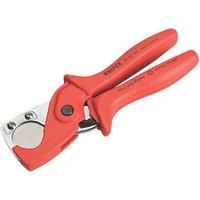 KNIPEX PlastiCut Cutter for flexible hoses and plastic conduit pipes glass fibre reinforced plastic handles 25 mm (self-service card/blister) 90 20 185 SB