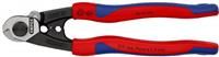 Knipex Wire Rope Cutter forged with multi-component grips 190 mm 95 62 190
