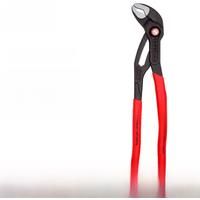 Knipex Cobra® QuickSet High-Tech Water Pump Pliers grey atramentized, with non-slip plastic coating 250 mm 87 21 250