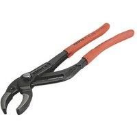 Knipex Siphon and Connector Pliers black atramentized, with non-slip plastic coating 250 mm (self-service card/blister) 81 01 250 SB