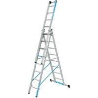 Zarges 41578 Skymaster Plus X Combination Ladder 3-Part 3 x 8 Rungs