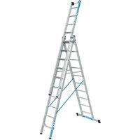 Zarges Skymaster Plus X Combination Ladder 3 x 10 Tread 3020 x 500 x 230mm Plastic