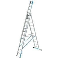 Zarges 41580 Skymaster Plus X Combination Ladder 3-Part 3 x 12 Rungs ZAR41580