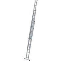 Zarges Everest 3DE Extension Ladder 3-Part D-Rungs 3 x 14