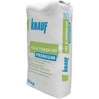 Knauf Fill & Finish 60 Premium Plasterboard Filler - 10kg
