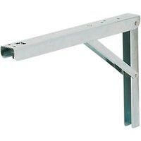 Adjustable Folding Brackets Silver 300 x 200mm 2 Pack (62799)